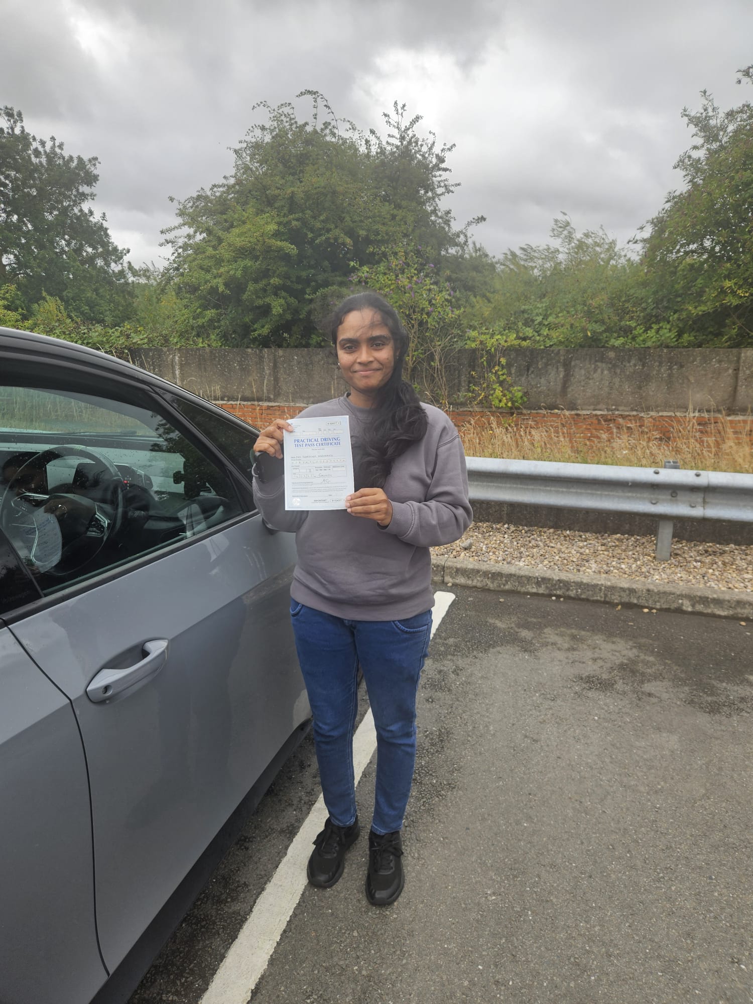 Auto Drivers pupil passing their driving test
