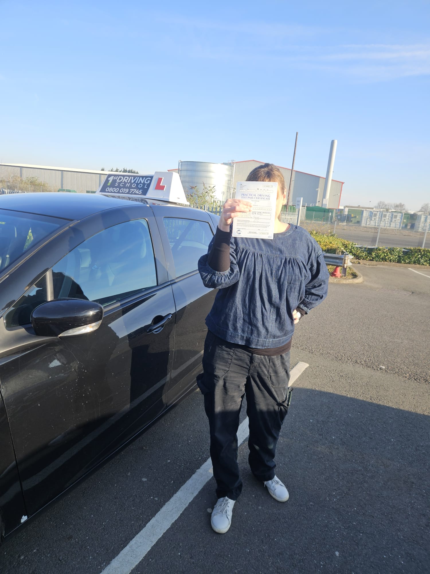 Auto Drivers pupil passing their driving test