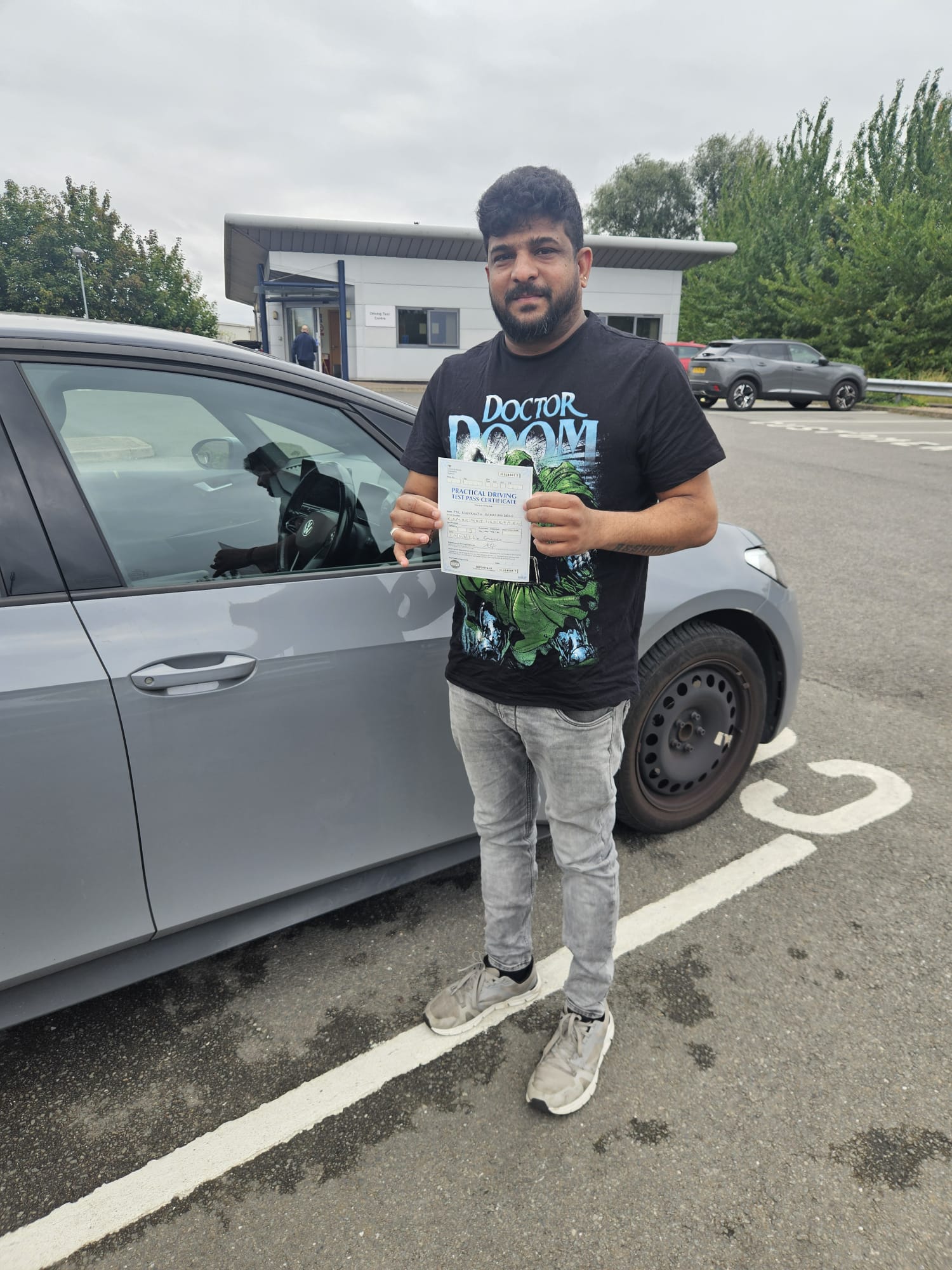 Auto Drivers pupil passing their driving test