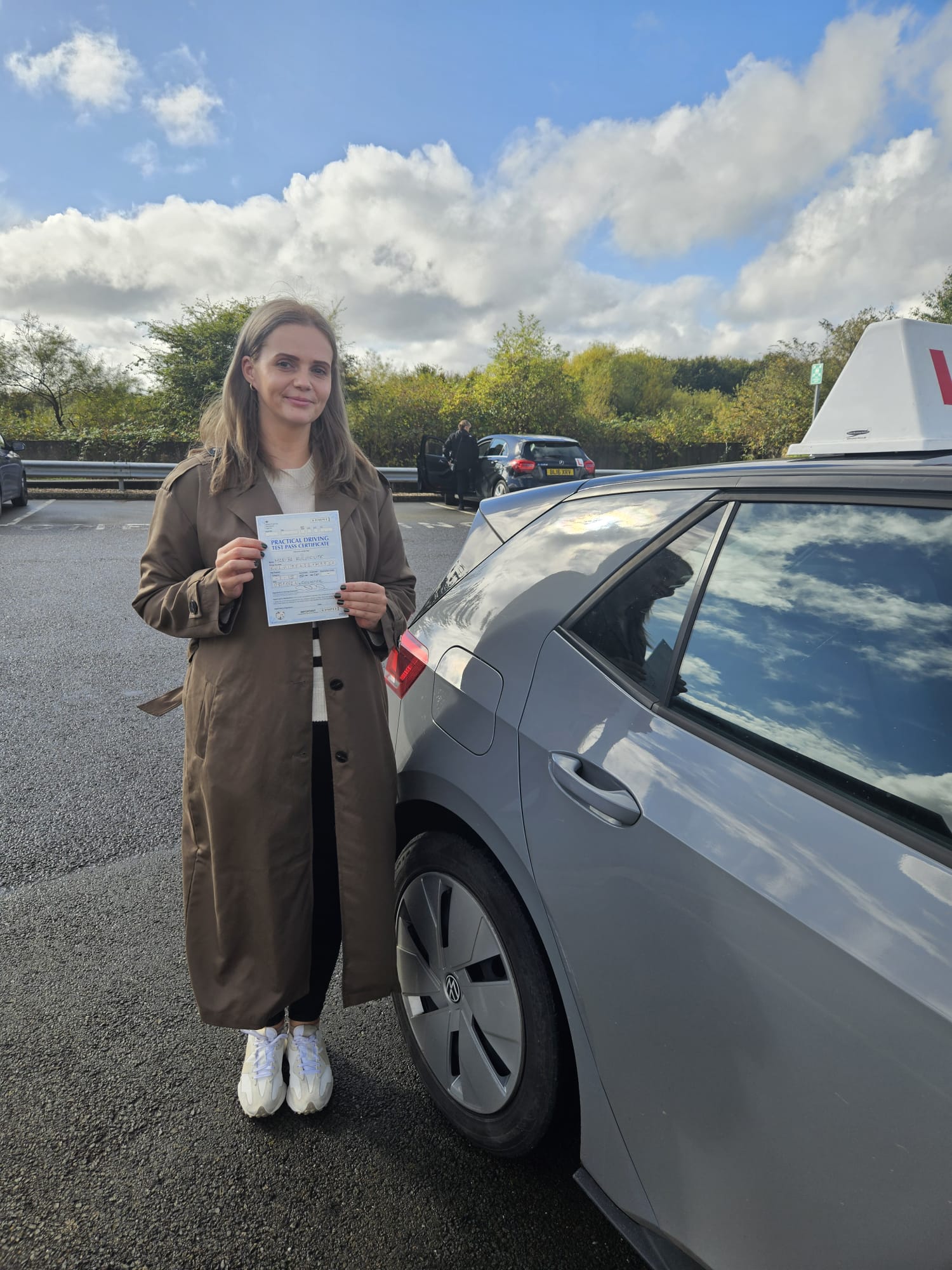 Auto Drivers pupil passing their driving test